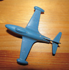 Tootsie Toy NAVY Jet Airplane Blue 1960s Diecast Vintage - 3