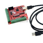 USB CNC MACH3 100Khz Breakout Board 4Axis Interface Driver Motion Controller Kit