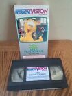 View-Master Interactive Vision Program 1989 Let’s Play School  VHS Sesame Street