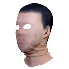 3D face man Realistic Tactical Anti Tracking Mask Balaclava Hood Cosplay Mask