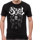 New Ghost Band Black & White Papa Wrath Heavy Metal Band T-Shirt badhabitmerch