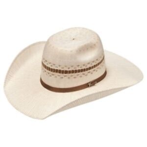Twister Unisex Ivory & Tobacco Bangora Straw Cowboy Hat T71684