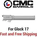 CMC Match Precision Fluted Stainless Steel Match Barrel for Glock 17 Satin Blast