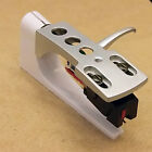 Silver Headshell w/ Stanton 500 Cartridge for Pioneer and Technics turntables