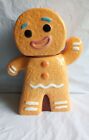 Vintage Ceramic Gingerbread Man cookie jar Christmas Sugar cookie 9