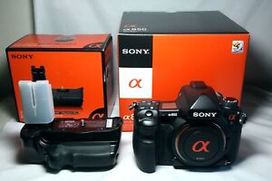Sony A850 + sony grip  24.6  MP DSLR   used 7553 shutter count