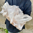 New Listing15.54LB A+++Large Natural white Crystal Himalayan quartz cluster /minerals Speci