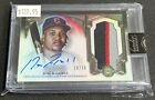 2023 Topps Dynasty Jose Ramirez 3 Color GAME USED Patch Autograph Auto 10/10