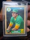New Listing1987 Topps - Tiffany #620 Jose Canseco