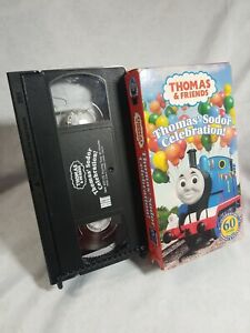 Thomas the Tank Engine & Friends Sodor Celebration VHS Video Tape Rare VCR Train