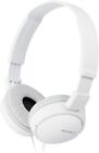 New ListingSony ZX Series Wired On-Ear Headphones in White, Model: MDR-ZX110 (A222)
