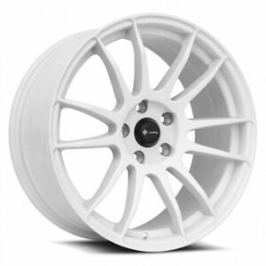 New ListingVors TR10 18x9.5 5x114.3 35 White Wheels(4) 73.1 18