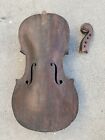 Antique Old Cello For Repair, Possibly English, early 19th Century