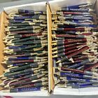 HUGE 300+ Lot Of Misprint Pens Metal And Plastic Non-working For Parts Grips Vtg