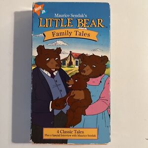 Little Bear Family Tales Video Tape VHS 1997 Nickelodeon Nick Jr Vintage VG
