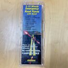 Orion 15 Minute Emergency Road Flares, 3 Pack with Stand
