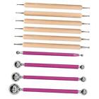 New ListingABenkle 10Pcs Dotting Tools Ball Styluses for Rock Painting, Pottery Clay Pink