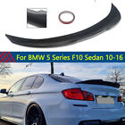 ABS Highkick Trunk Spoiler For 11-16 BMW F10 528i 535i 535d 550i M5 Carbon Look