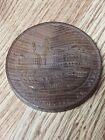 1893 Chicago World’s Fair  Columbian Exposition WOODEN MEDAL Machinery Hall