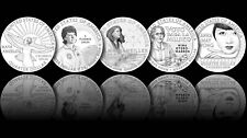 2022 D American Women’s Quarter Set ~ Complete ~ 5 Coins UNC 2nds (Less Quality)