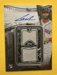 2024 Topps Sterling Ceddanne Rafaela Rookie Patch Auto 8/25 Boston Red Sox