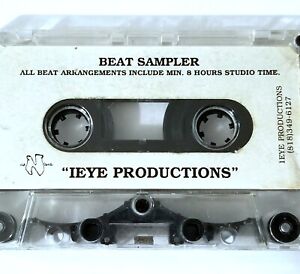 IEYE PRODUCTIONS 90S RAP INSTRUMENTALS BEAT TAPE DEMO CASSETTE DJ HIPHOP 12