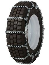 12-22.5 12R22.5 Tire Chains 8mm Link Cam Snow Ice Traction Commercial Truck