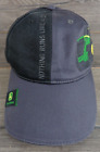 John Deere Twill Hat Embroidered Strap Back Cap Nothing Runs Like a Deere
