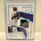 2022-23 Immaculate LeBron James 1/1 Swatches Nike Swoosh Patch One of One