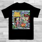 Ed Roth Rat Fink Fall in Love Short Sleeve Black All Size T-Shirt- Free Shipping
