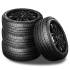 4 Lexani RFX PLUS 205/40R18 86W All Season Performance Run Flat Tires 500AA (Fits: 205/40R18)