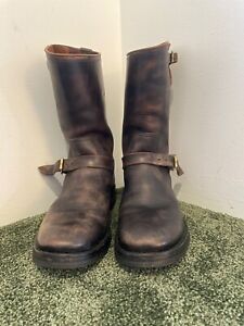 Clinch engineer boots size 11 / 12 near new resoled by Brian the bookmaker