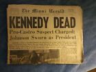 Rare JFK Kennedy Items, newspapers; magazines; Profiles Courage; LP record