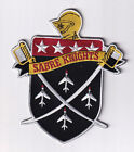 325th Fighter Interceptor Squadron (FIS) Sabre Knights, 5 inch Patch - Hook and