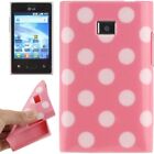TPU Cover Case Frame Wallet Case Protective Case for Lg Optimus L3/E400