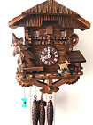 New ListingCuckoo Clock by A. Schneider, Musical, Animated, Hand Made Night Shut Off Pull