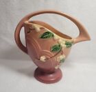 Vintage Roseville Pottery Snowberry Basket Vase 1BK-8