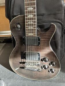 Charvel DS-2  ST Electric Guitar - Transparent Black With Case