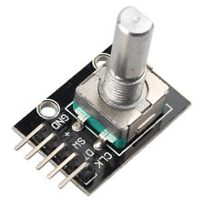 5pcs KY-040 Rotary Encoder Module Knob Push Button w Theaded Shaft + Nut Arduino