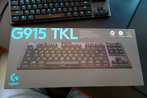 New ListingLogitech G915 TKL RGB Wireless Mechanical Gaming Keyboard - Black, Tactical