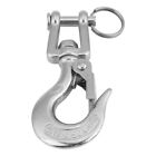 New Stainless Steel Swivel Eye Clevis Lifting Chain Snap Hook 150KG Working Load