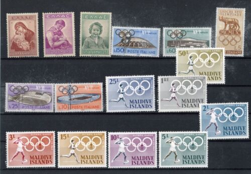 [G80.257] Worldwide : Olympics - Good Lot Very Fine MNH Stamps