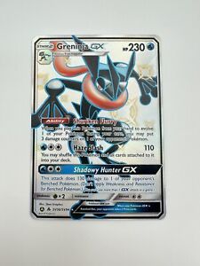 Greninja GX SV56/SV94 Hidden Fates Shiny Vault Pokemon Card