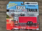 JOHNNY LIGHTNING TRUCK AND TRAILER LTD. ED. 1965 CHEVY PICKUP WITH CAR TRAILER
