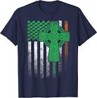Irish American Flag Ireland Flag St Patricks Day Gift Unisex T-Shirt