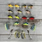 Lot of 19 Assorted Booyah Crankbaits, Bass Jigs, Rooster Tail Fishing Lures