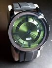 Relic By Fossil Men's Sport Watch Day Date Large Green Dial WR 30M New Battery!