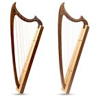 29 String Gothic Harp, Gothic harp with Bag and tuning tool by Muzikkon