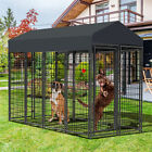 Jumbo Plus Outdoor Dog Kennel Running Playpen XXL Large Locking Dogs Crate Cage