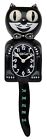 Limited Edition Black Kit-Cat Klock Swarovski Bow Crystals Jeweled Clock